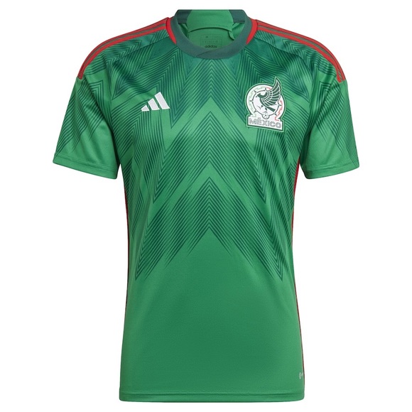 🇲🇽 Mexico National Team adidas 2022/23 Home Jersey - Green (Male/Female)🇲🇽 - Picture 3 of 4